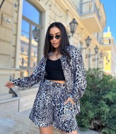 Шелковый костюм шорты VM-10476A380