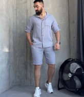 Костюм рубашка и шорты мужские VM-10482A530