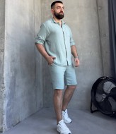 Костюм рубашка и шорты мужские VM-10482A530