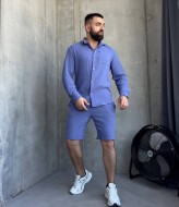 Костюм рубашка и шорты мужские VM-10482A530