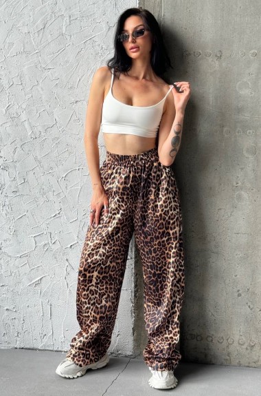 Леопардовые штаны женские LID-582A480
