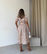 Сукня з короткими рукавами-буфами IMMA-368A499 Сукня з короткими рукавами-буфами IMMA-368A499