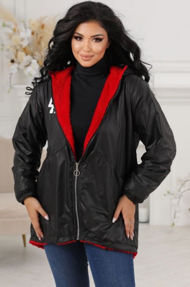 Куртка с мехом внутри женская ELR-1043A700