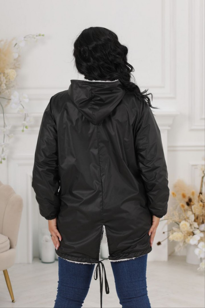 Куртка с мехом внутри женская ELR-1043A700