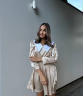 Женское платье с воротником AXY-048A500