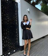 Женское платье с воротником AXY-048A500