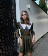 Женское платье с воротником AXY-048A500