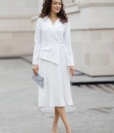 Платье с плиссированной юбкой EST-5929A1150