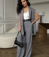 Костюм жилетка и брюки палаццо NK-9170A650