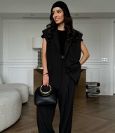 Костюм жилетка и брюки палаццо NK-9170A650