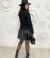 Комбинированное платье  OLI-382A600