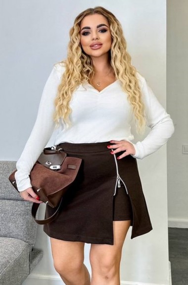 Жіночий лонгслів з декольте OLI-1422.1A450 Жіночий лонгслів з декольте OLI-1422.1A450