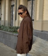 Вільний бомбер на кнопках AP-0495A550