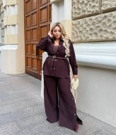 Костюм женский вельветовый  CUR-1020A750