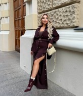 Костюм женский вельветовый  CUR-1020A750