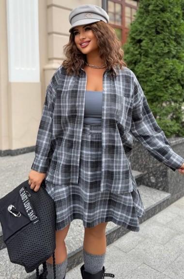 Сорочка і спідниця-шорти DV-AR5472A720 Сорочка і спідниця-шорти DV-AR5472A720