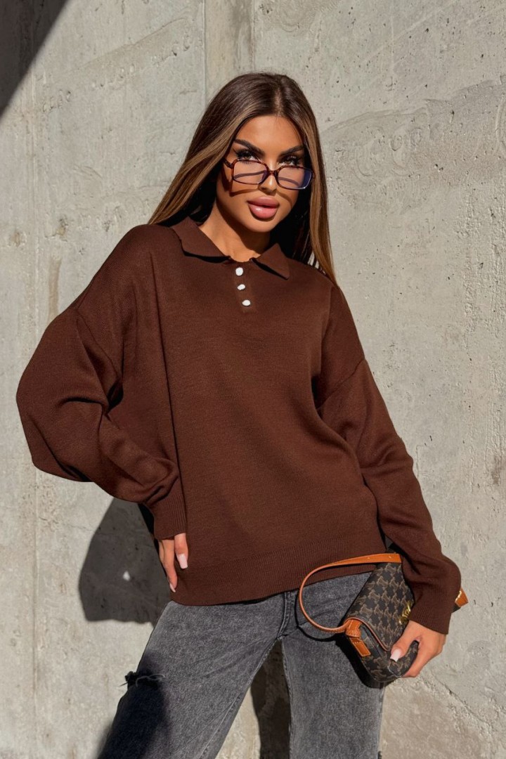 Джемпер поло женский  IB-5036A570