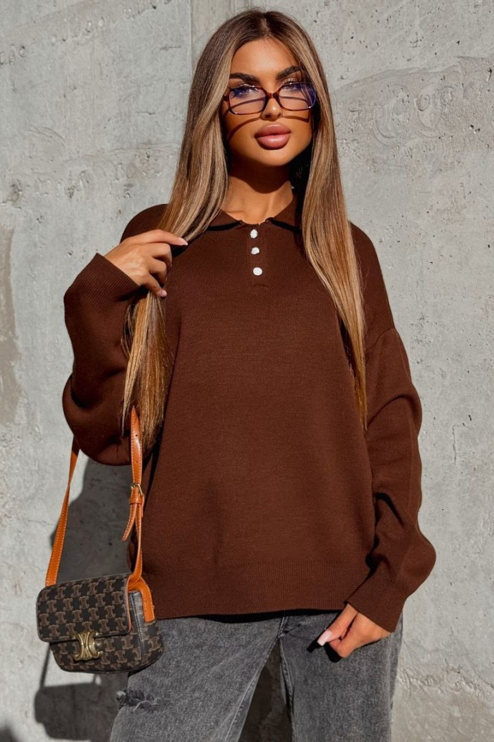 Джемпер поло женский  IB-5036A570