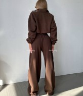 Женский флисовый спортивный костюм  IMMA-400A620