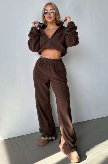 Женский флисовый спортивный костюм  IMMA-400A620