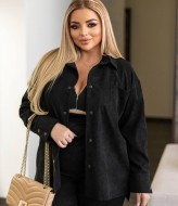 Вельветовый костюм с рубашкой  MD-200A499