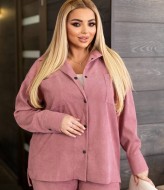 Вельветовый костюм с рубашкой  MD-200A499