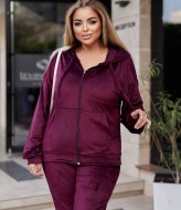 Спортивный велюровый костюм женский  MD-179A549