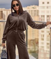 Спортивный костюм велюровый женский  IO-734A600