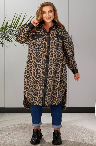 Тепла подовжена сорочка MOV-611A820 Тепла подовжена сорочка MOV-611A820