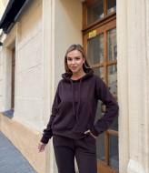 Спортивный флисовый костюм женский  MD-222A549