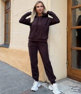 Спортивный флисовый костюм женский  MD-222A549