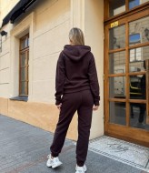 Спортивный флисовый костюм женский  MD-222A549