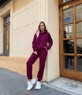 Спортивный флисовый костюм женский  MD-222A549