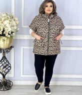 Леопардовая жилетка  IRK-2520A750
