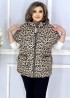 Леопардовая жилетка  IRK-2520A750