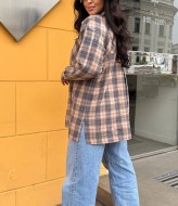 Клетчатая женская рубашка  TS-446A450