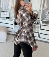 Рубашка с завязками ANM-387A580