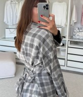 Рубашка с завязками ANM-387A580