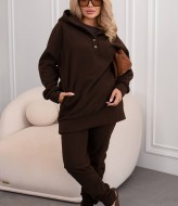 Костюм тройка теплый женский  MA-N2115A850