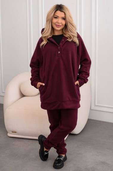 Костюм тройка теплый женский  MA-N2115A850