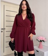 Однотонное платье PRA-1372A490