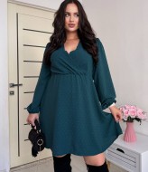 Однотонное платье PRA-1372A490