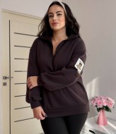 Теплый свитшот женский  PRA-1373A500