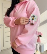 Теплый свитшот женский  PRA-1373A500