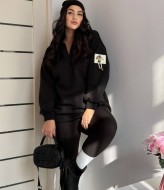 Теплый свитшот женский  PRA-1373A500