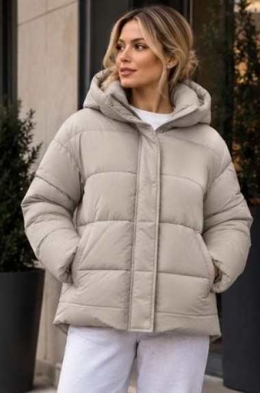 Стильная зимняя куртка женская MIK-0635A790 Стильная зимняя куртка женская MIK-0635A790