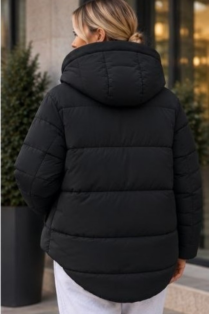 Стильная зимняя куртка женская  MIK-0635A790