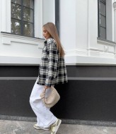 Трендовая клетчатая рубашка SBB-21A500