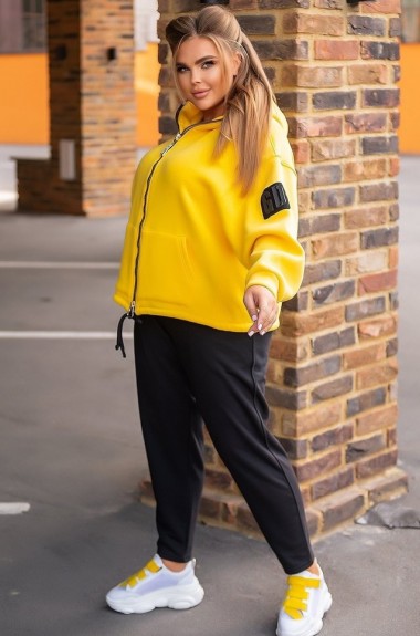 Спортивный костюм для полных NJ-ZP-24102022A1450 Спортивный костюм для полных NJ-ZP-24102022A1450