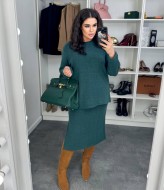 Костюм ангора юбка и кофта KG-4871A720